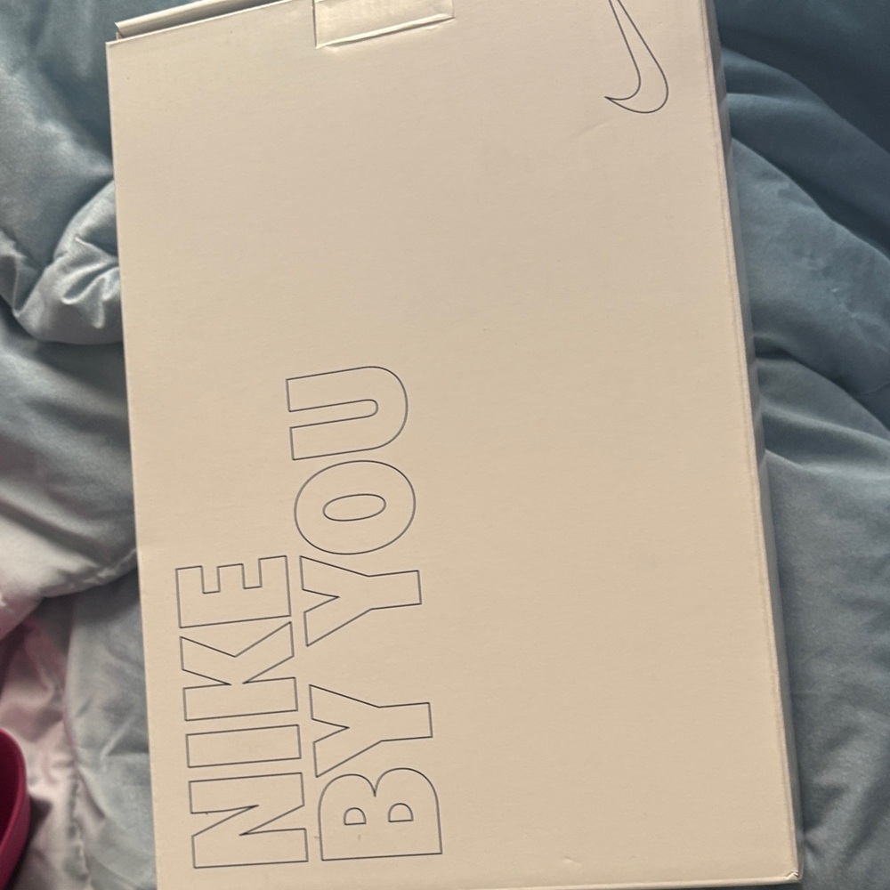 Nike White 'NIKE BY YOU' Shoe Box